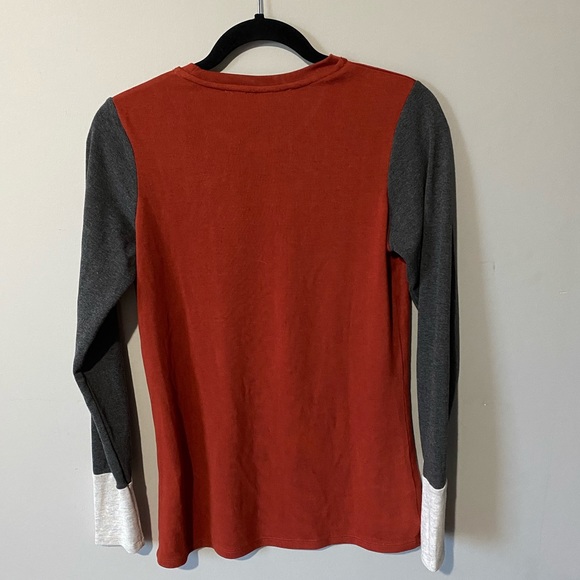Simons | NWOT Colour Block Crewneck Sweater - Picture 2 of 4